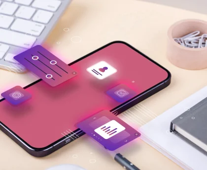 Mobile UI design by a top app development company in Thanisandra
