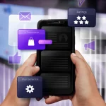 Mobile solutions with e-commerce, ratings, and maintenance – app development services in Bangalore.