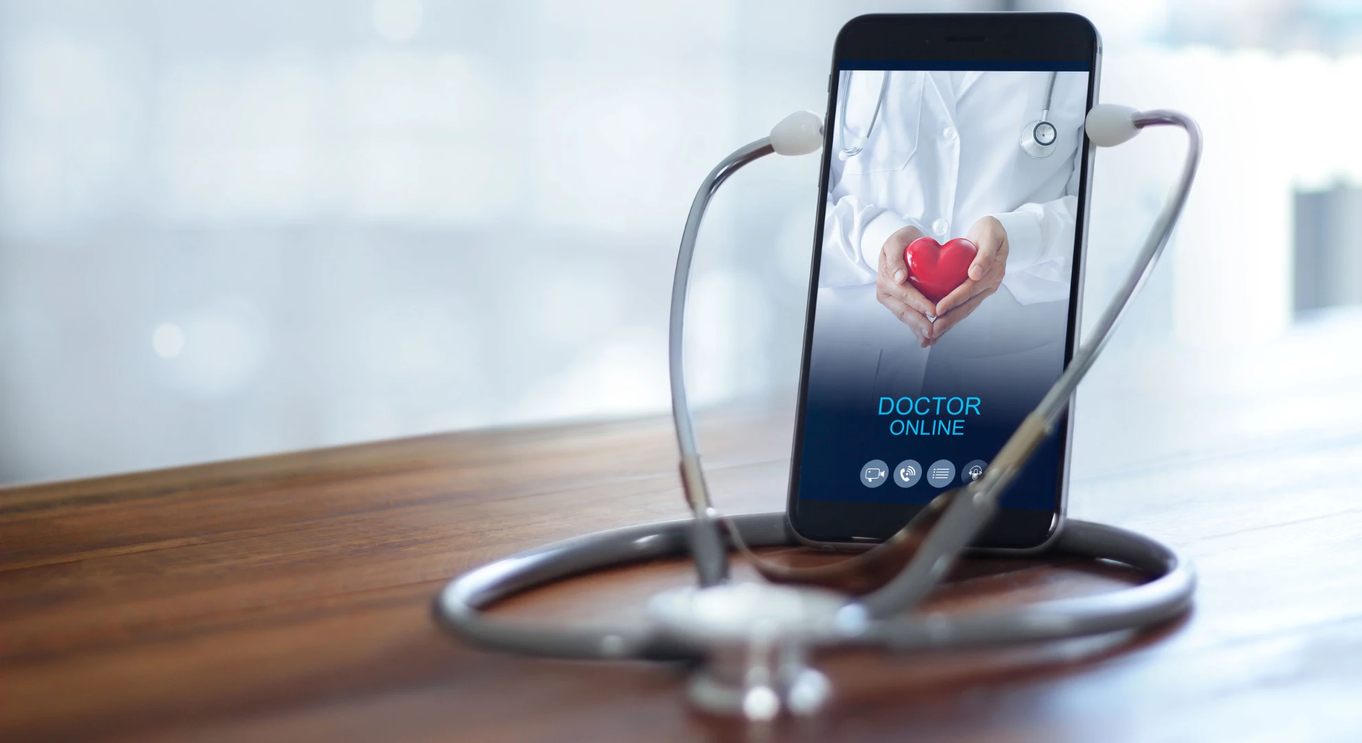 Healthcare apps concept by 5ine Web Solutions improving digital patient care