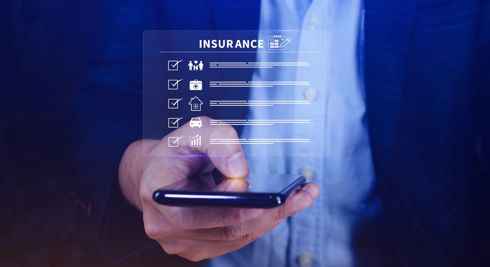 Mobile Application Development for insurance apps by 5ine Web Solutions in Bengaluru