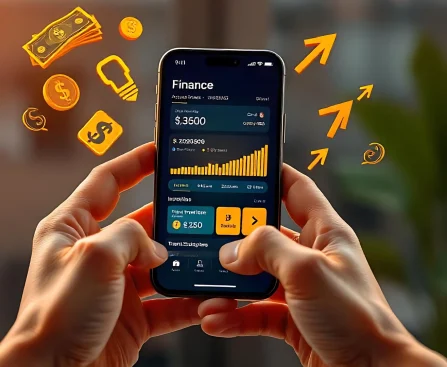 Secure wealth management app developed by Mobile App Development Services in Bangalore