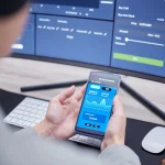 Flutter app development services in Bangalore illustration