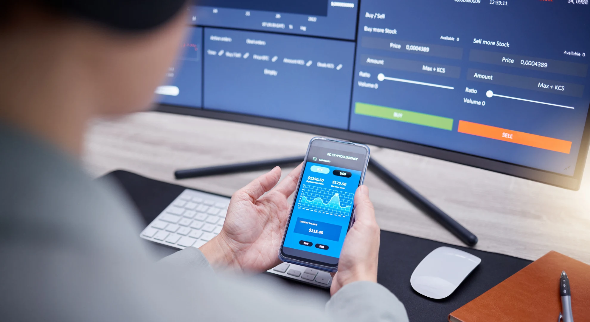 Flutter app development services in Bangalore illustration
