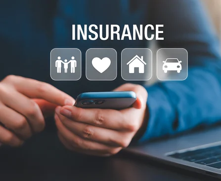Insurance app development services dashboard for claims and policy management