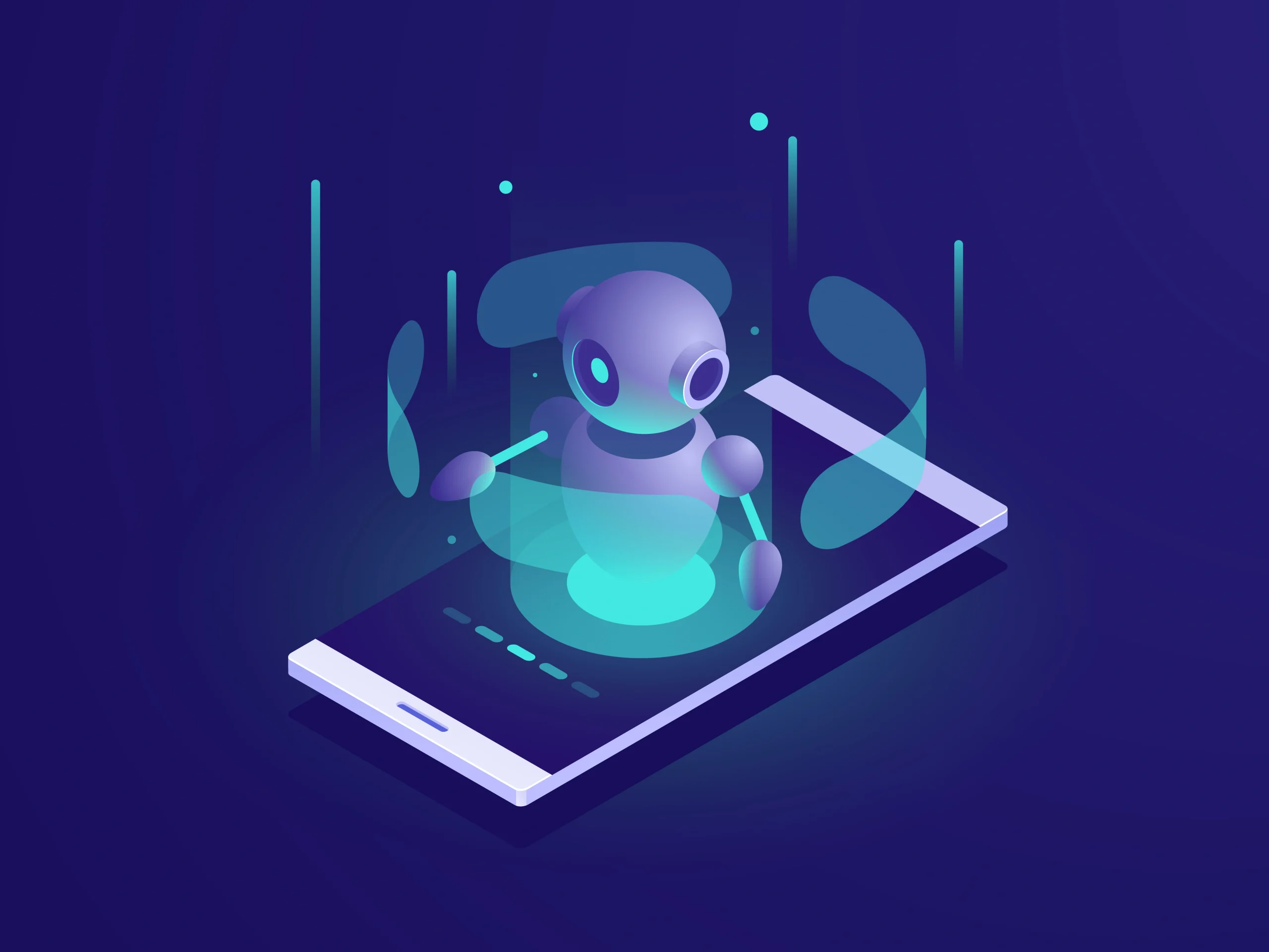 AI-powered mobile app development services in Bangalore by 5ine Web Solutions
