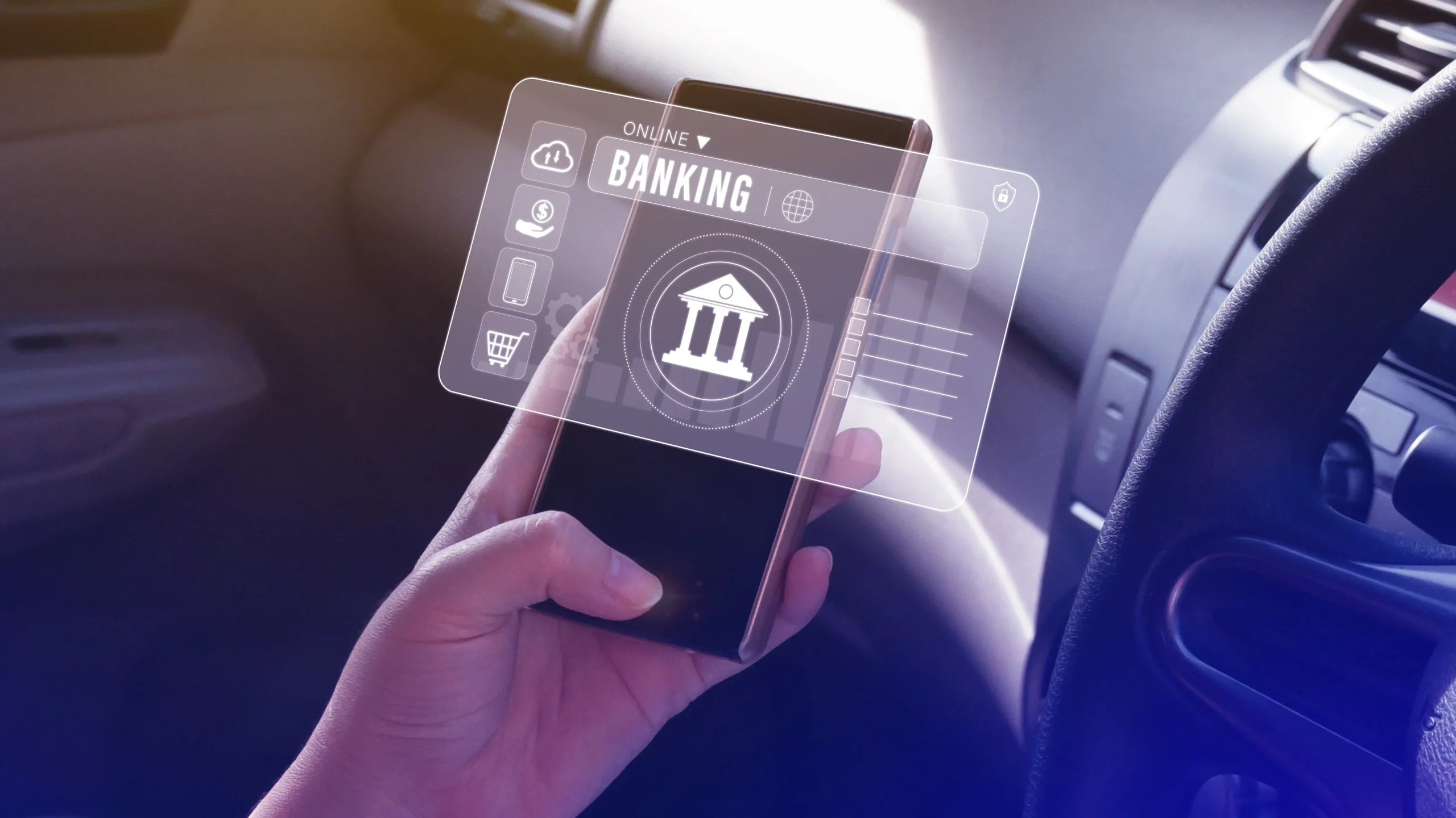 Smart banking app by a Mobile App Development Company in Bangalore