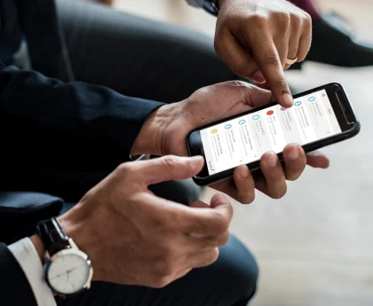 Business App with AI-powered predictive analytics dashboard