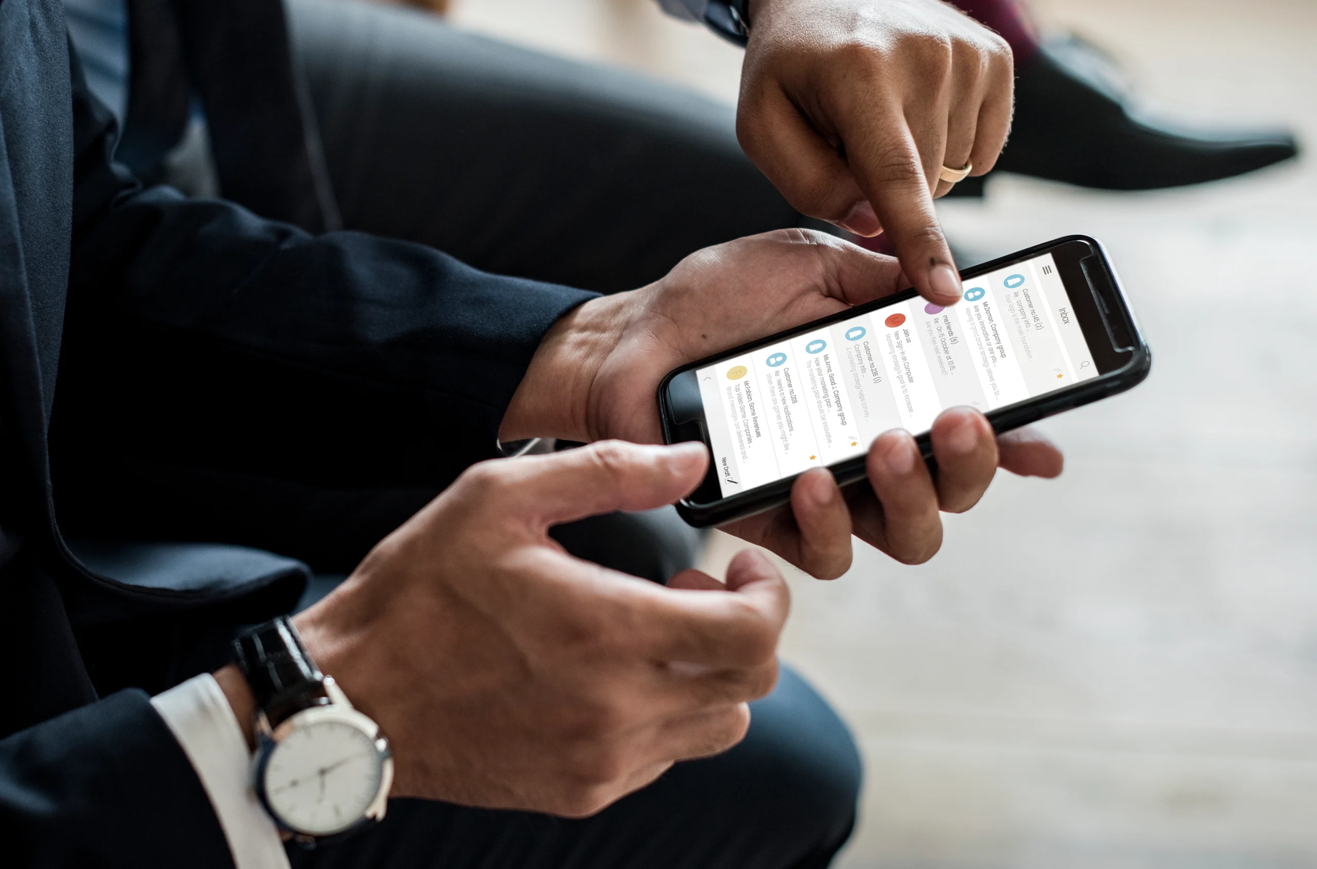 Business App with AI-powered predictive analytics dashboard