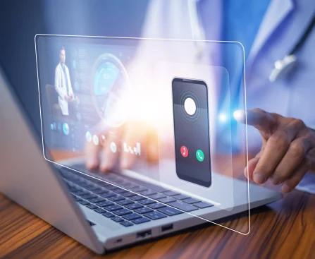 Edge AI healthcare app developed by 5ines Web Solutions in Bangalore